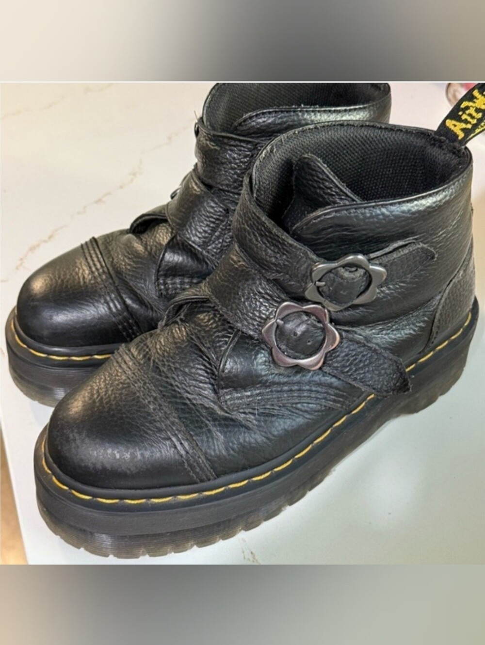 DR MARTENS DEVON BOOT Pebbled LEATHER 8